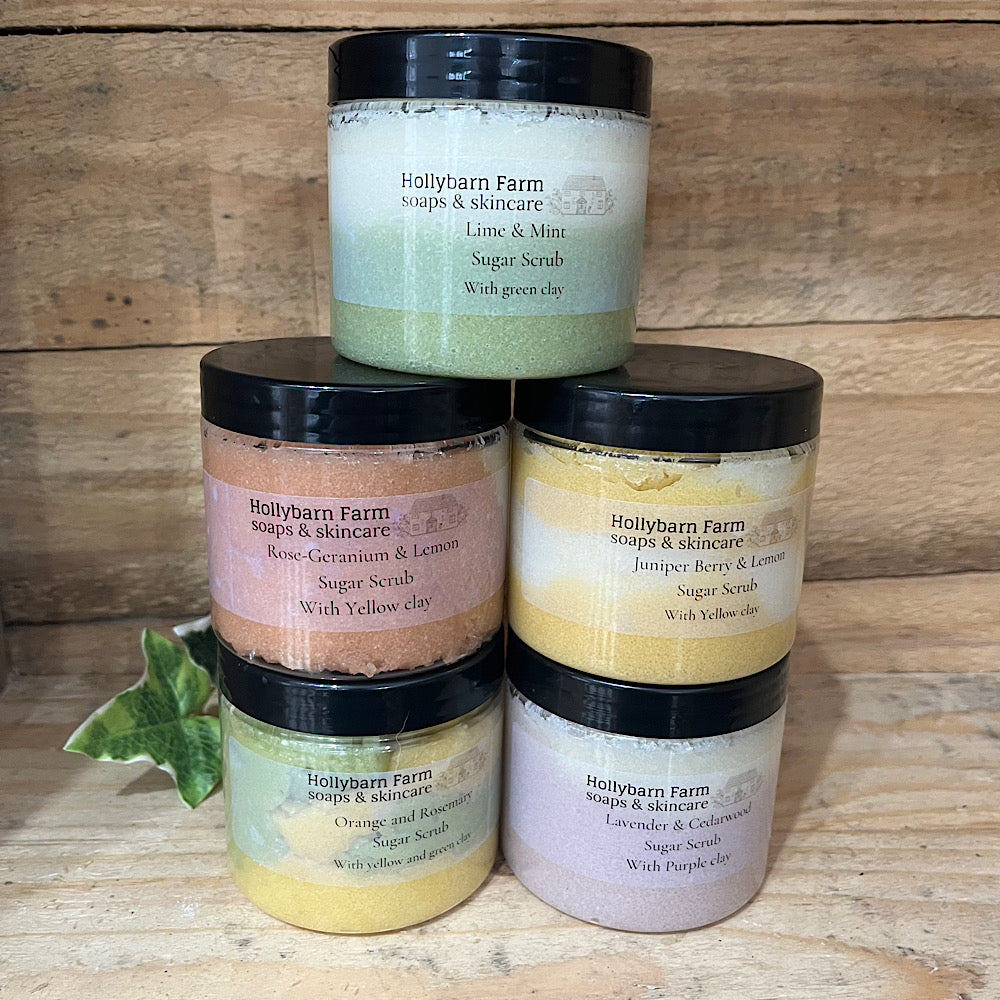 Exfoliators and scrubs