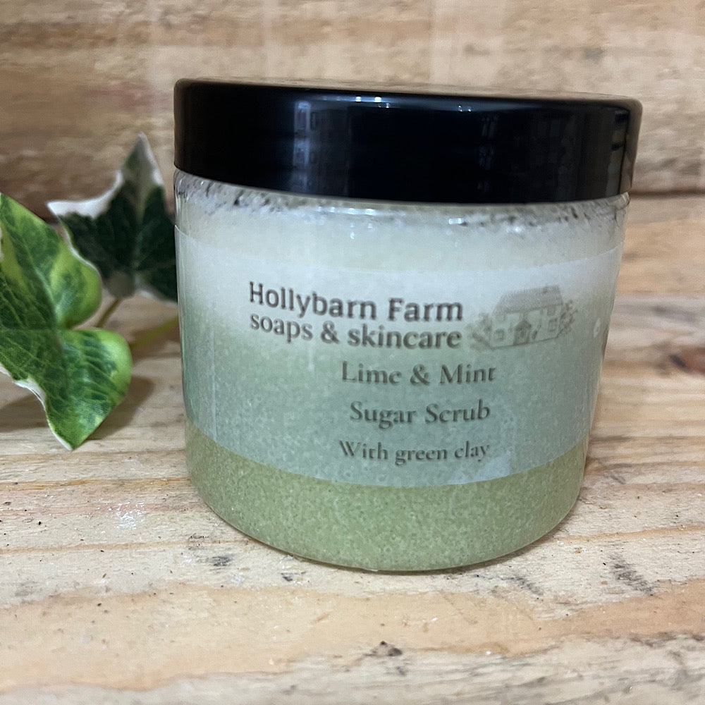 Sugar scrub Lime and peppermint