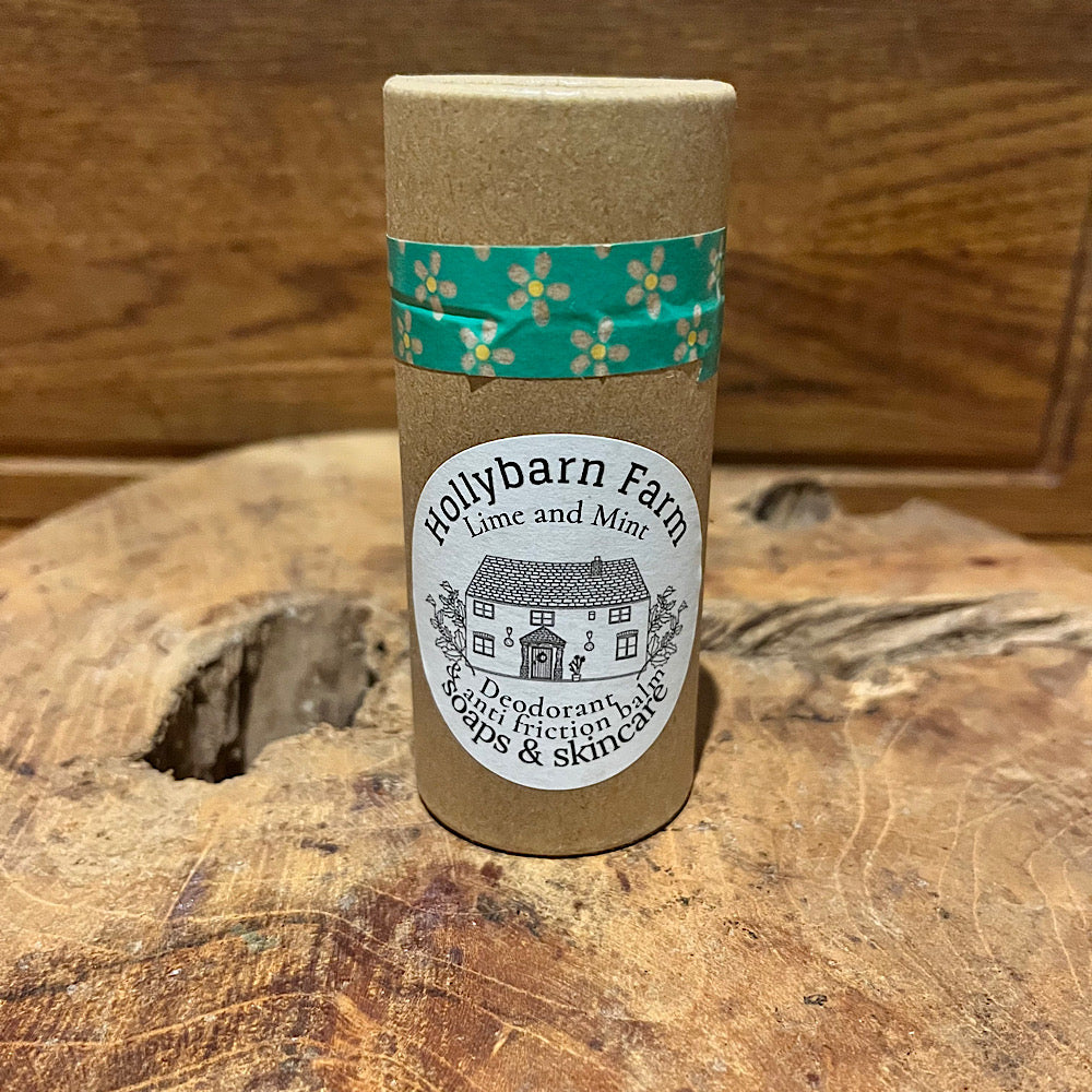 Natural deodorant and friction balm-Lime and Mint
