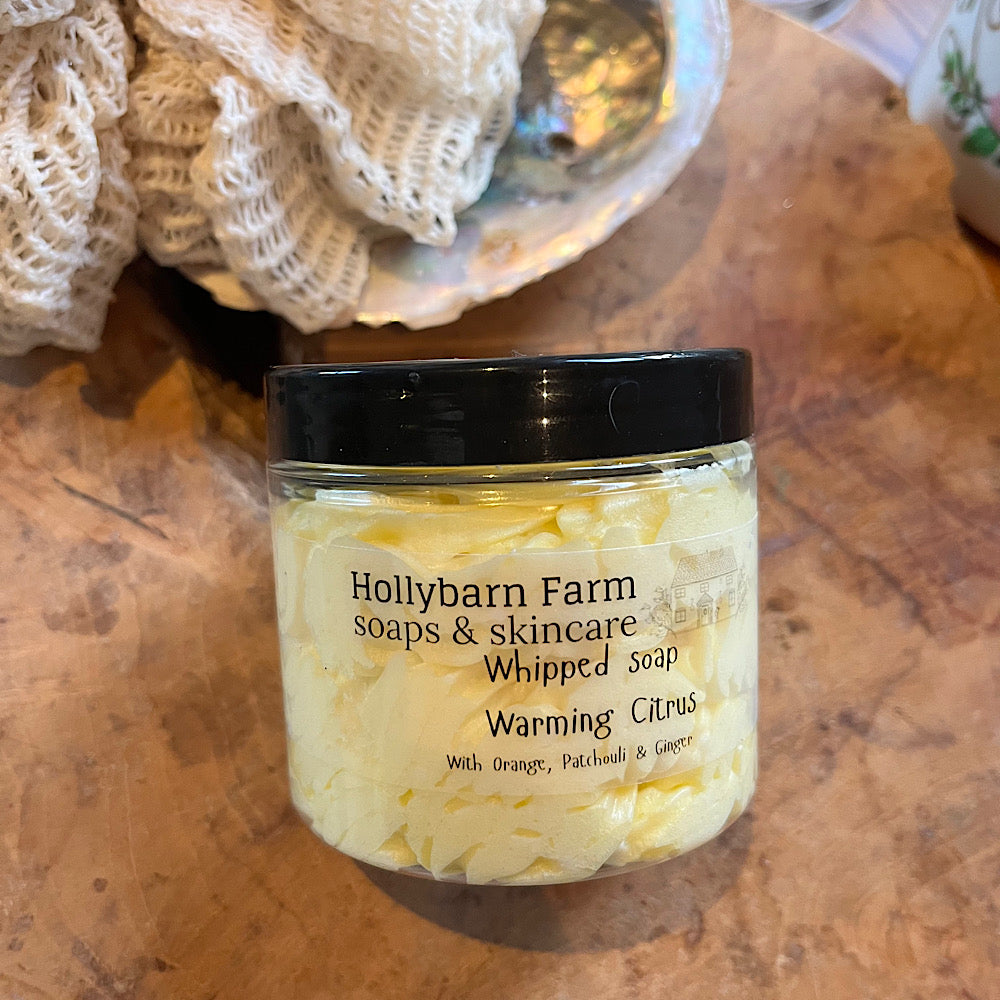 Whipped soap Ginger, Orange and Patchouli