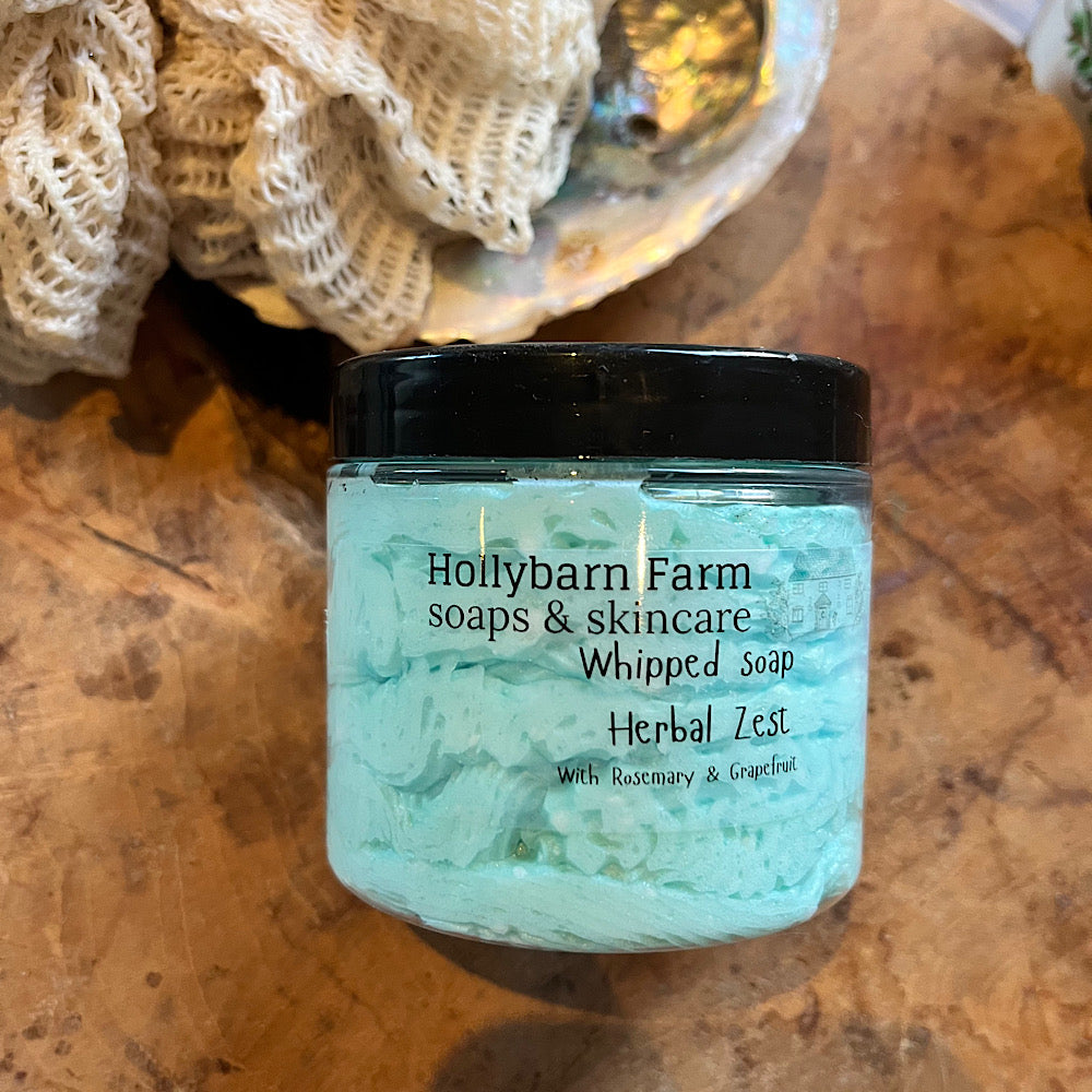 Whipped soap Rosemary and Grapefruit