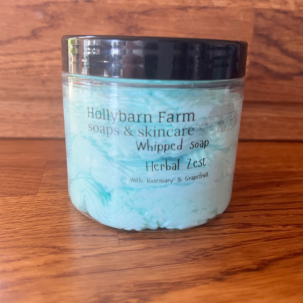 Whipped soap Rosemary and Grapefruit