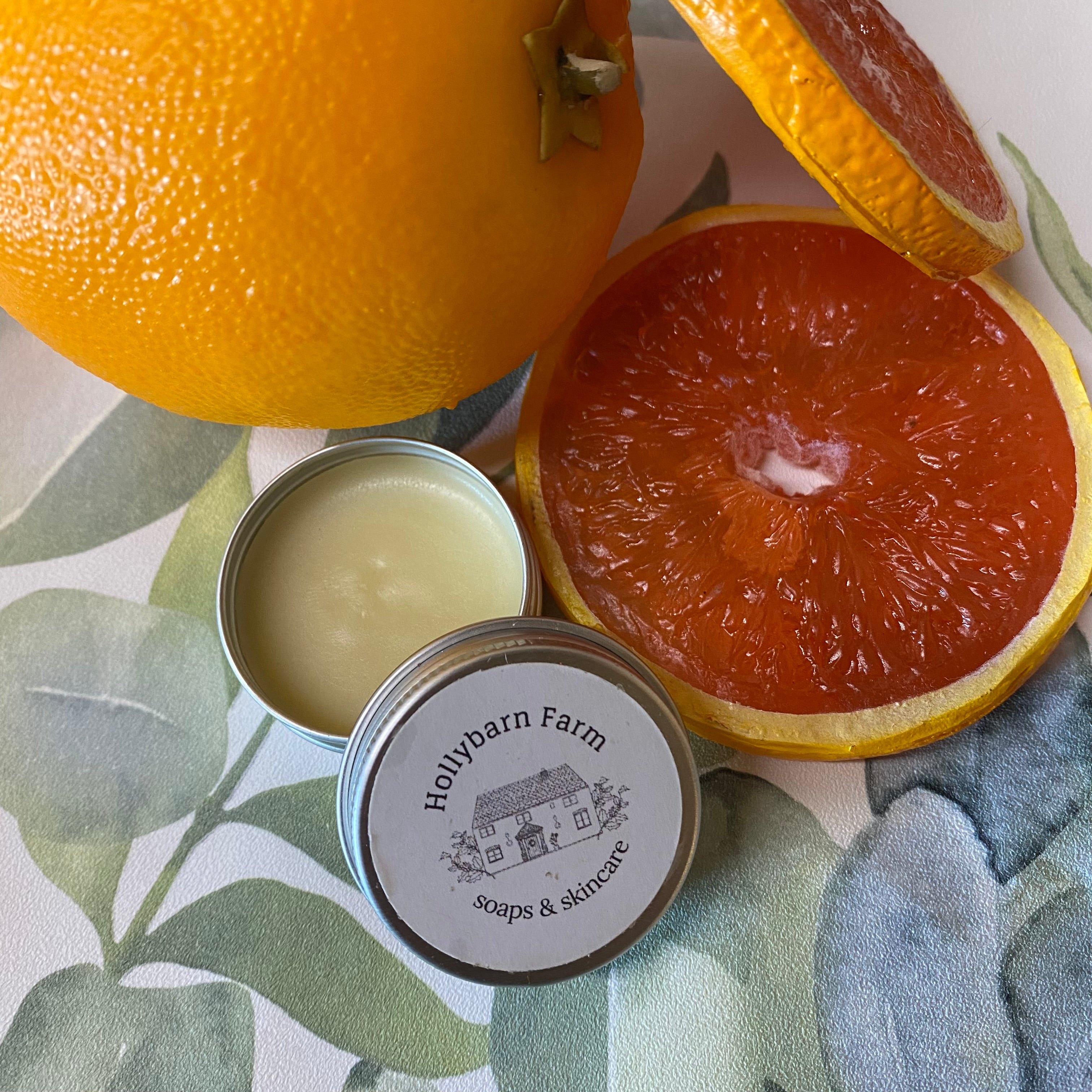 Vegan Grapefruit lip balm
