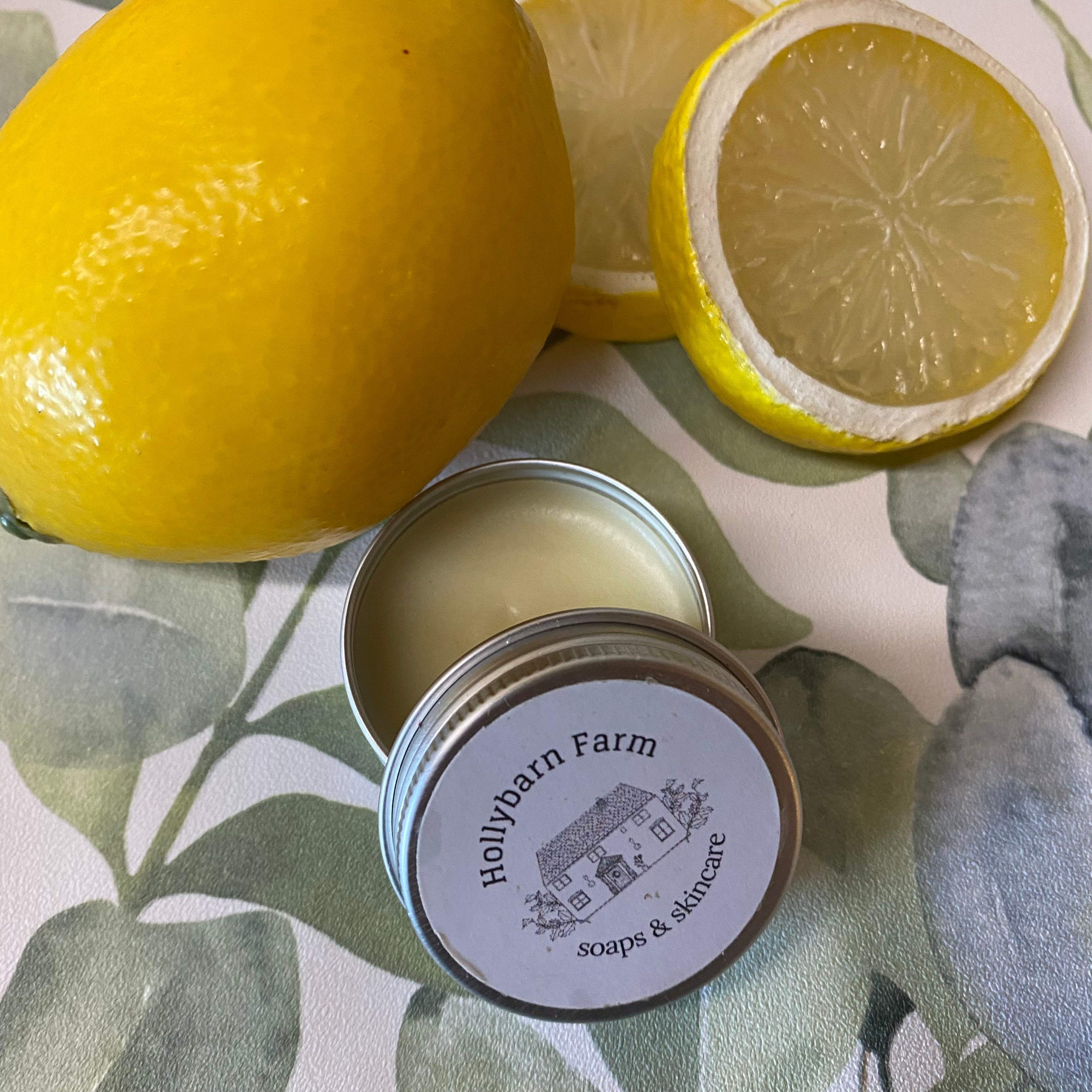 Vegan Lemon lip balm