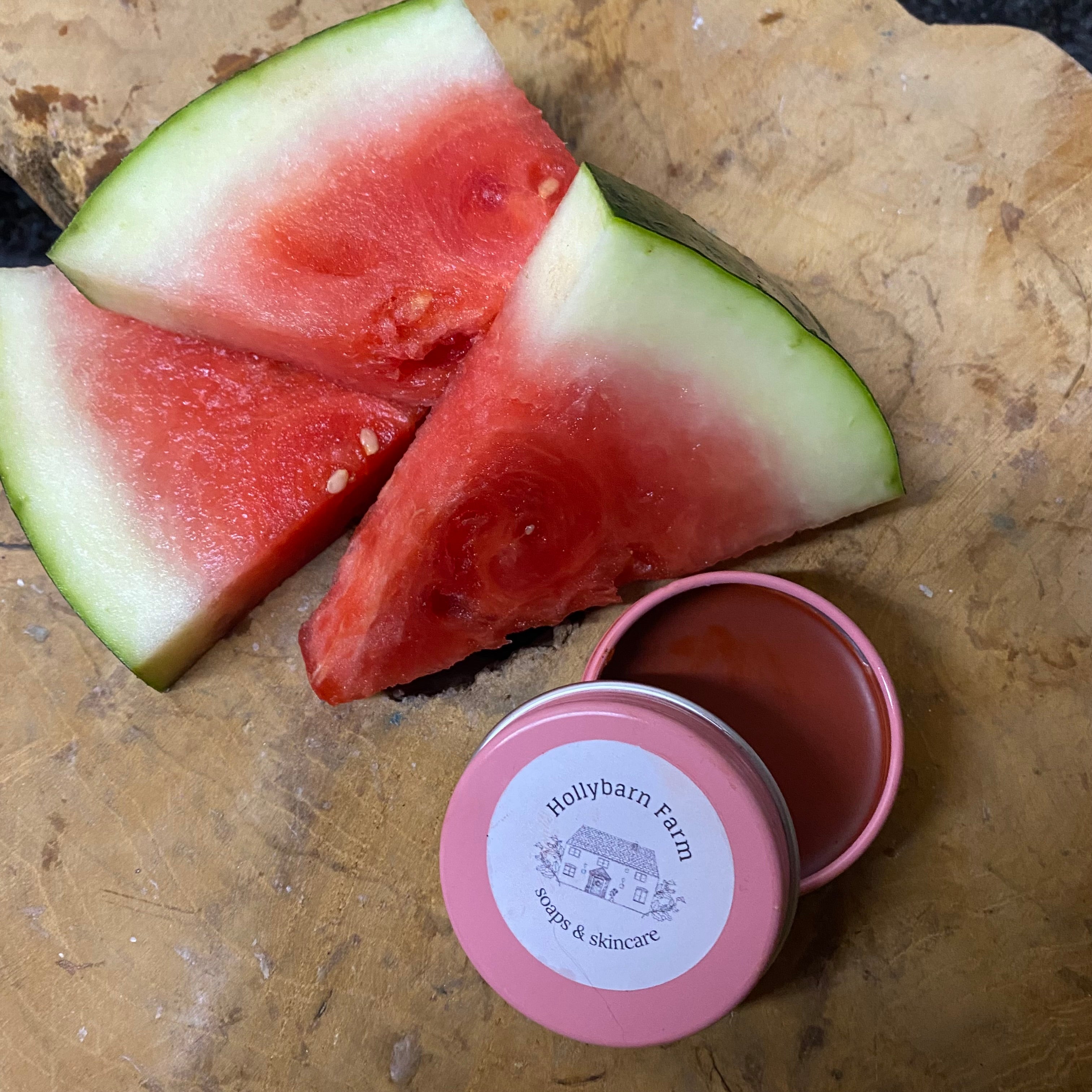 Tinted Watermelon lip balm