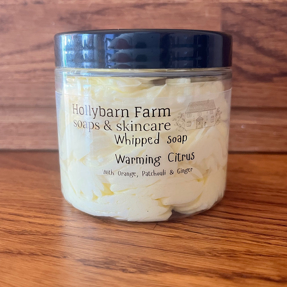 Whipped soap Ginger, Orange and Patchouli